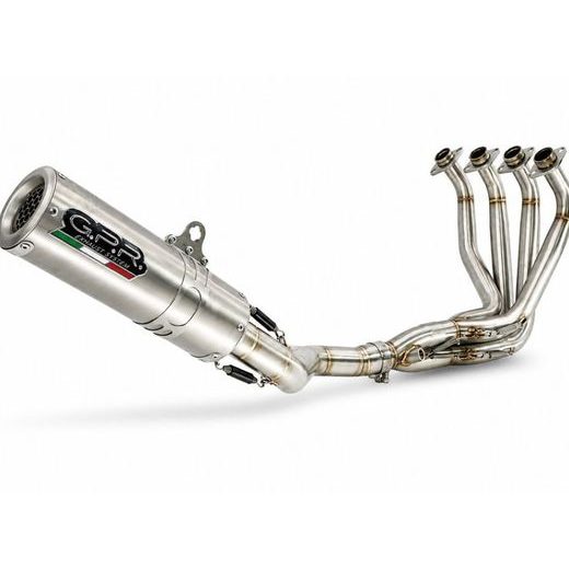 PILNA IZPLŪDES SISTĒMA GPR M3 CO.H.249.1.CAT.M3.INOX BRUSHED STAINLESS STEEL PRIEKŠ HONDA CBR 650 F 2014-2016