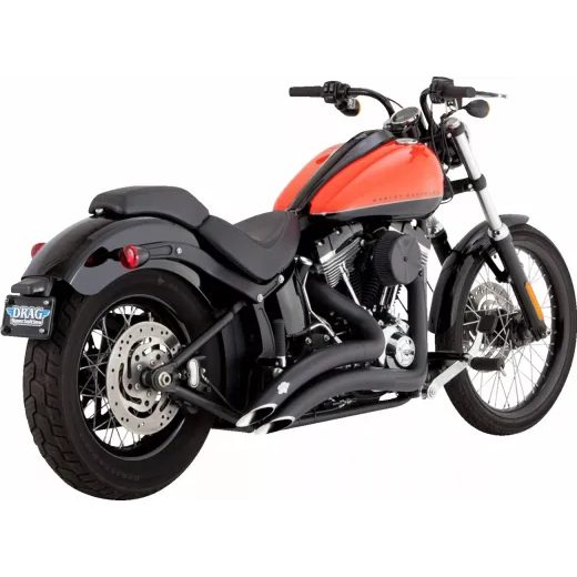 IZPLŪDES SISTĒMA BIG RADIUS MATTE BLK 86-09 SOFTAIL FOR HARLEY DAVIDSON FLST 1340