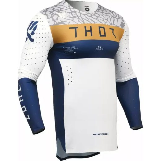 KREKLS SPORTMODE BRAVO JERSEY (ZILS, BALTS)