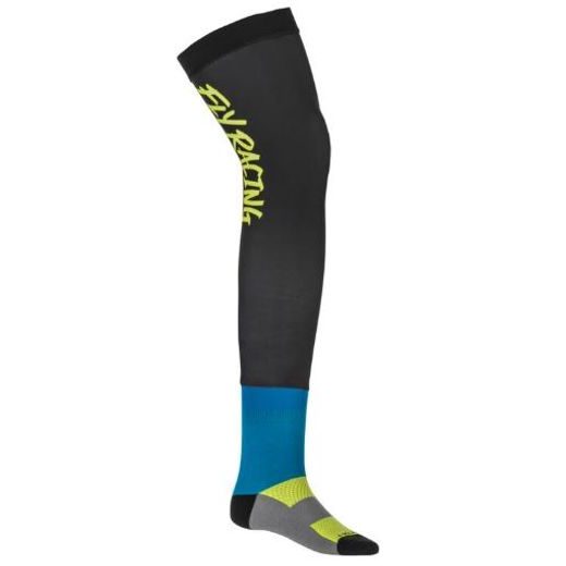 ZEĶES FLY SOCKS KNEE BRACE SOCKS (DZELTENS, ZILS)