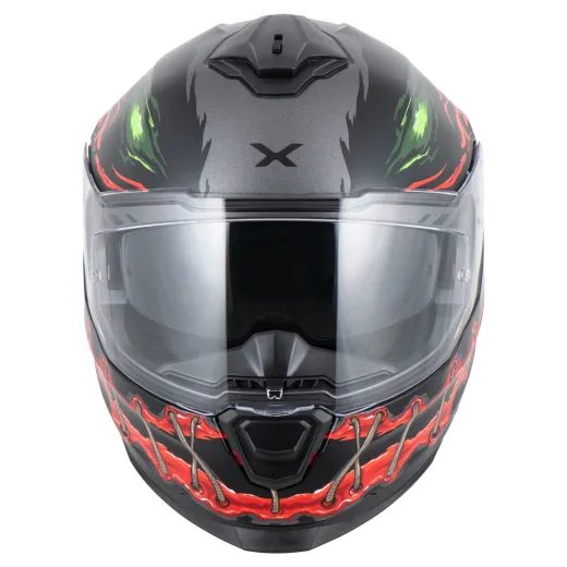 ĶIVERE NEXX HELMET Y.100R NIGHT RIDER TITANIUM (MATĒTS)