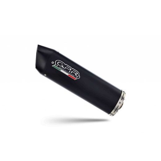 SLIP-ON EXHAUST GPR FURORE EVO4 E4.BT.12.CAT.FNE4 MATTE BLACK