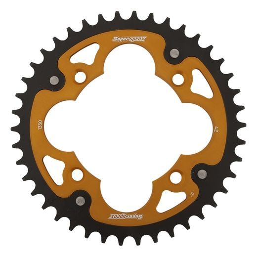 AIZMUGURĒJAIS ZOBRATS SUPERSPROX STEALTH RST-1350:42-GLD ZELTA 42T, 520