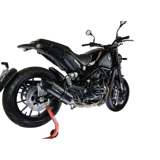 PILNA IZPLŪDES SISTĒMA GPR FURORE EVO4 E4.BE.18.CAT.FNE4 MATTE BLACK PRIEKŠ BENELLI LEONCINO 500 2017-2020, BENELLI LEONCINO 500 TRAIL 2017-2024