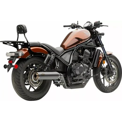 IZPŪTĒJS SLIP-ON MUFFLER (BLK) WITH BRONZE TIP REBEL 1100 21-23 FOR HONDA CMX 1100 ABS