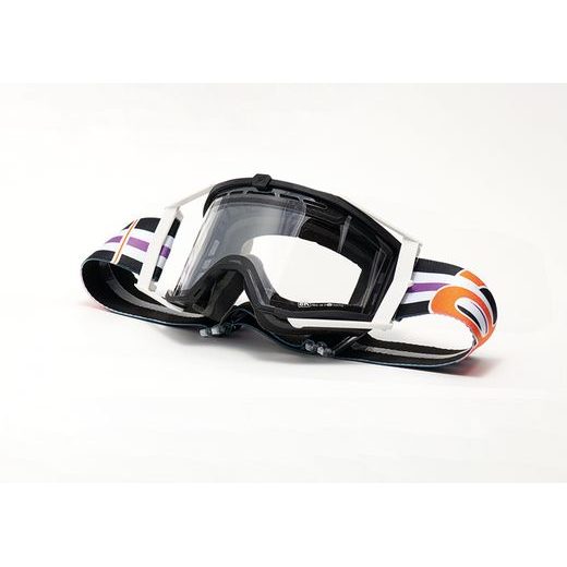 GOGGLES ARIETE 8K ENDURO 14960-EOV DOUBLE CLEAR LENS ORANŽS