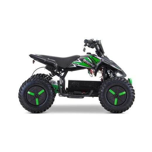 BĒRNU ELEKTRISKAIS KVADRICIKLS NITRO MOTORS 1000W ECO PYTHON SNOWY-PROFILE L SPORT 6"