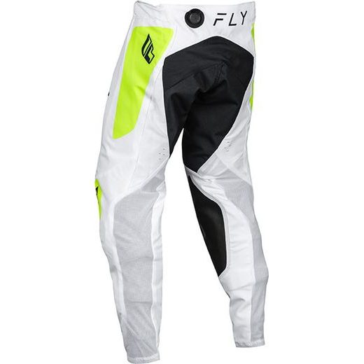 BIKSES FLY MX-PANTS EVOLUTION (BALTS, DZELTENS)