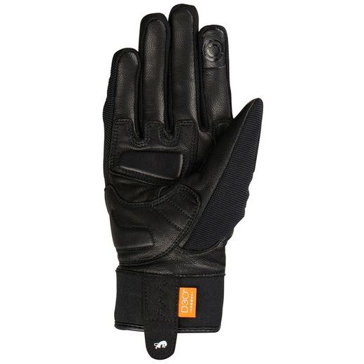 CIMDI FURYGAN GLOVES JET LADY ALL SEASON D3O (MELNS, BALTS, SIEVIEŠU)