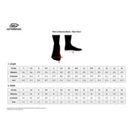 ADVANCE BOOTS (BLACK, HI-VIZ)