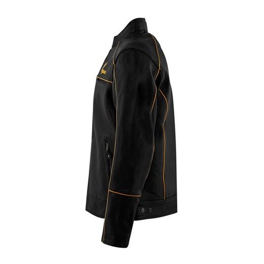 JAKA RUSTY STITCHES JACKET CHASE (MELNS, ZELTS)