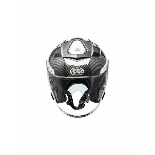 ĶIVERE JT5 CARBON MA HELMET (MELNS, BALTS, KARBONS)