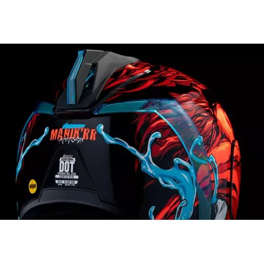 ĶIVERE AIRFORM™ MANIK'RR MIPS® HELMET (SARKANS, ZILS)