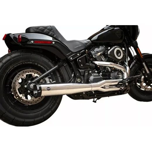 IZPLŪDES SISTĒMA 2-1 CH/BL 50 M8ST FOR HARLEY DAVIDSON FLDE 1750 ABS (NERŪSĒJOŠAIS TĒRAUDS)