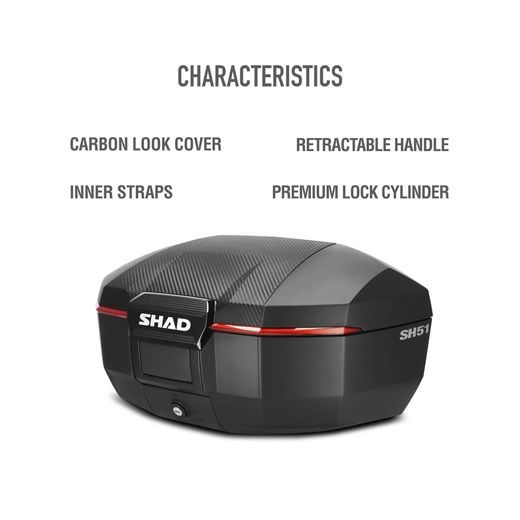 CENTRĀLĀ BAGĀŽAS KASTE SHAD SH51 D0B51106 KARBONA