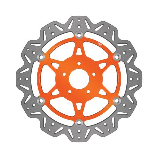 BREMŽU DISKS EBC VR856ORG ORANŽS
