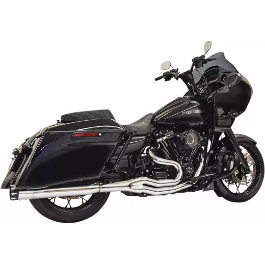 IZPLŪDES SISTĒMA 2-1 HORSE POWER STRAIGHT| FLT 17-24 - CHROME FOR HARLEY DAVIDSON FLH 1868 ABS (TĒRAUDS)