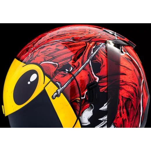 ĶIVERE AIRFORM™ BROZAK MIPS® HELMET (SARKANS, DZELTENS)