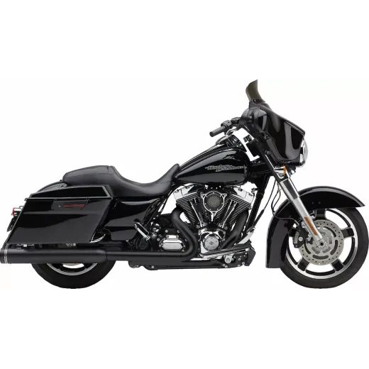 IZPŪTĒJS MUFFLER NH 4" FLH BLK FOR HARLEY DAVIDSON FLHR 1340