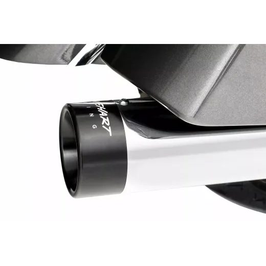 IZPŪTĒJS MUFFLER DBX 4" INDIAN CH/BK FOR INDIAN CHALLENGER 108 ABS (HROMĒTS TĒRAUDS)