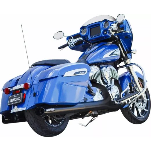 IZPŪTĒJS MUFFLER SLSH IND. 14+.BLK FOR INDIAN CHALLENGER 108 ABS