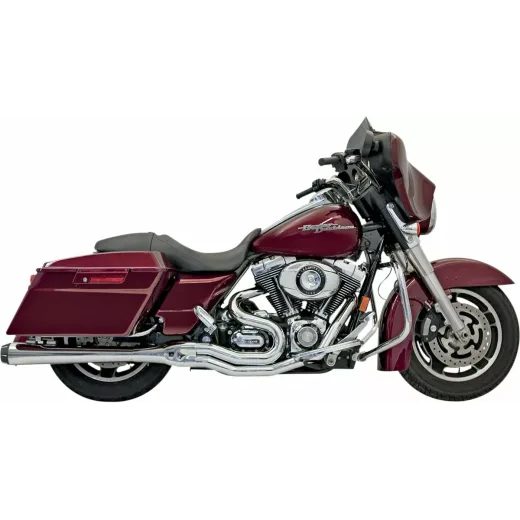 IZPLŪDES SISTĒMA 2-1 B1 ROADRAGE MEGAPHONE | FLT 95-16 - CHROME FOR HARLEY DAVIDSON FLHR 1340