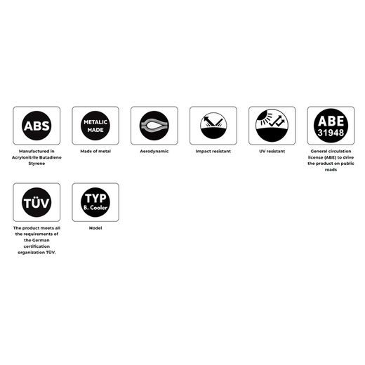 BRAKE COOLER PUIG 22442C KARBONS