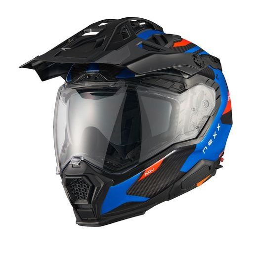 ĶIVERE NEXX HELMET X.WED3 KEYO CARBON MT (ZILS, SARKANS)
