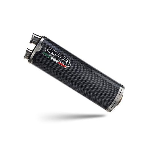 PILNA IZPLŪDES SISTĒMA GPR DUAL KT.106.RACEDB.DUAL.PO CARBON LOOK INCLUDING REMOVABLE DB KILLER