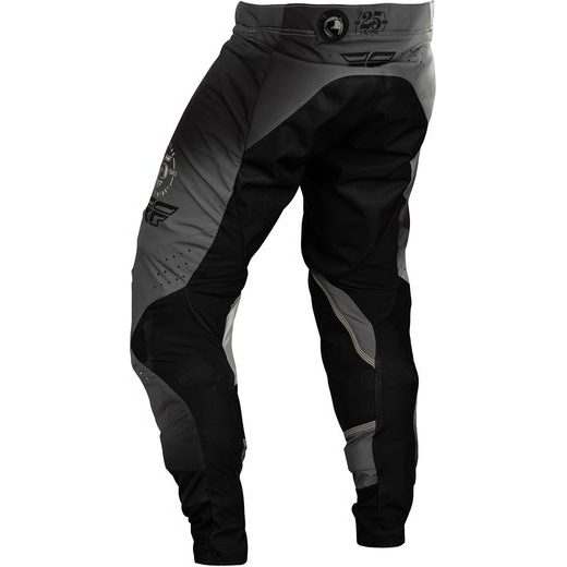 BIKSES FLY MX-PANTS LITE BOA (GAIŠI PELEKS, MELNS)