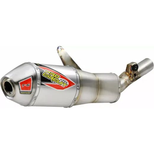 IZPŪTĒJS MUFFLER T-6 CRF450R '21 FOR HONDA CRF 450 R (NĒRUSĒJOŠAIS TĒRAUDS)