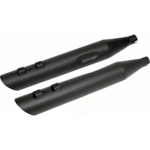 IZPŪTĒJS MUFFLER 4' BLK 95-16 FL FOR HARLEY DAVIDSON FLHR 1340 (TĒRAUDS)