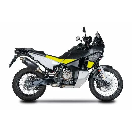 LABAIS MUFFLER DAKAR TIT DARK ECE KTM-NORDEN FOR HUSQVARNA NORDEN 901 ABS (NĒRUSĒJOŠAIS TĒRAUDS)