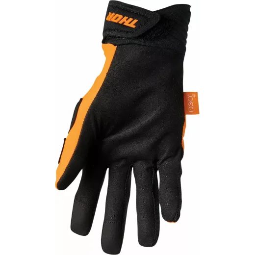 CIMDI REBOUND GLOVES (ORANŽA, MELNS)