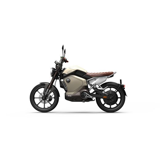 ELEKTRISKAIS MOTOROLLERIS SUPER SOCO TC 4G KAPUČĪNO KRĀSA