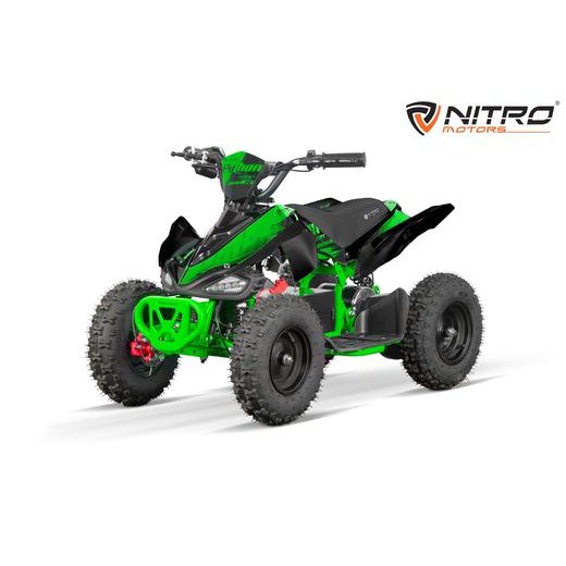 BĒRNU ELEKTRISKAIS KVADRICIKLS NITRO MOTORS 1000W 36V ECO QUAD PYTHON 6" SPORT