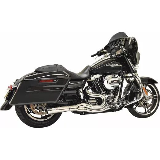 IZPLŪDES SISTĒMA 2-1 ROADRAGE MEGAPHONE MID | FLT 07-16 - CHROME FOR HARLEY DAVIDSON FLHR 1450