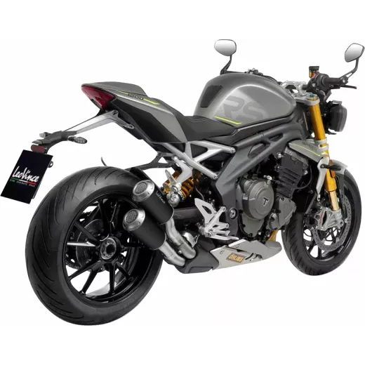 IZPŪTĒJS MUFFLER LV10 SPEED 12 BK FOR TRIUMPH SPEED TRIPLE 1200 RR ABS (NĒRUSĒJOŠAIS TĒRAUDS)