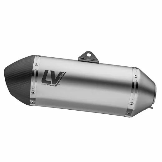 LABAIS MUFFLER LV14 MOTO GUZZY STELVIO TI/CF FOR MOTO GUZZI STELVIO 1000 ABS (OGLEKĻA ŠĶIEDRA)