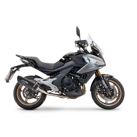 SLIP-ON EXHAUST GPR ROAD-STRADA CF.4.1.CAT.FUNE MATTE BLACK
