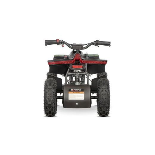 BĒRNU ELEKTRISKAIS KVADRICIKLS NITRO MOTORS E-QUAD ANACONDA VX 1000W 36V12AH LITIJA AKUMULATORS