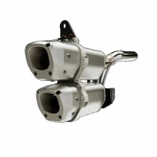 IZPŪTĒJS EXHAUST OUTLANDER G2 DUAL STACKED