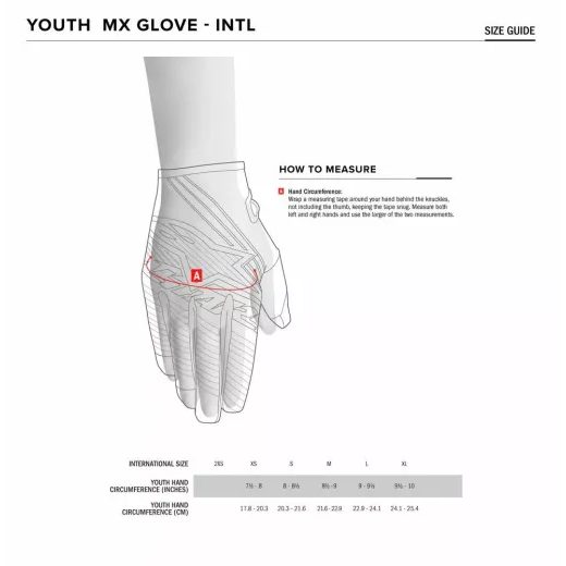CIMDI YOUTH RADAR GLOVES (DZELTENS)