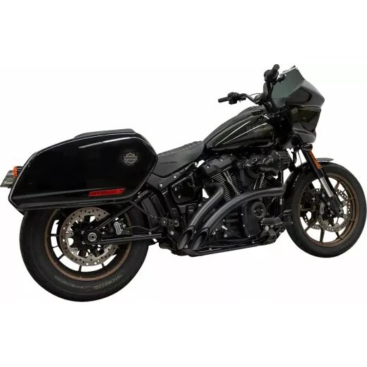 IZPLŪDES SISTĒMA SWEEPER | SOFTAIL M8 18-UP - BLACK FOR HARLEY DAVIDSON FLDE 1750 ABS (TĒRAUDS)