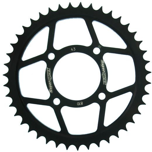 AIZMUGURĒJAIS ZOBRATS SUPERSPROX RFE-810:43-BLK MELNS/PELĒKS 43T, 428