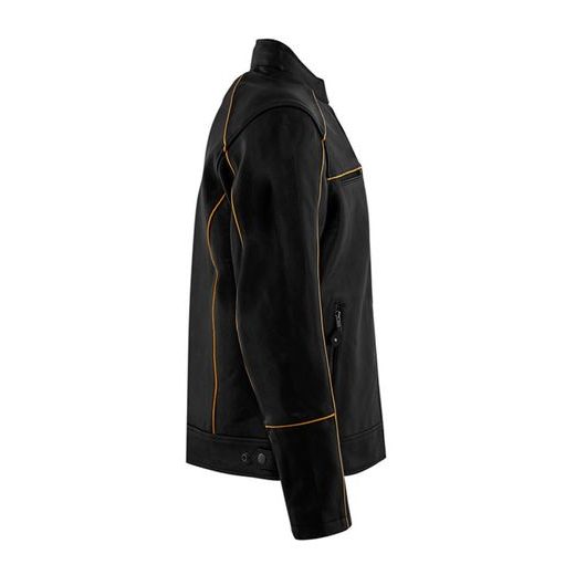 JAKA RUSTY STITCHES JACKET CHASE (MELNS, ZELTS)