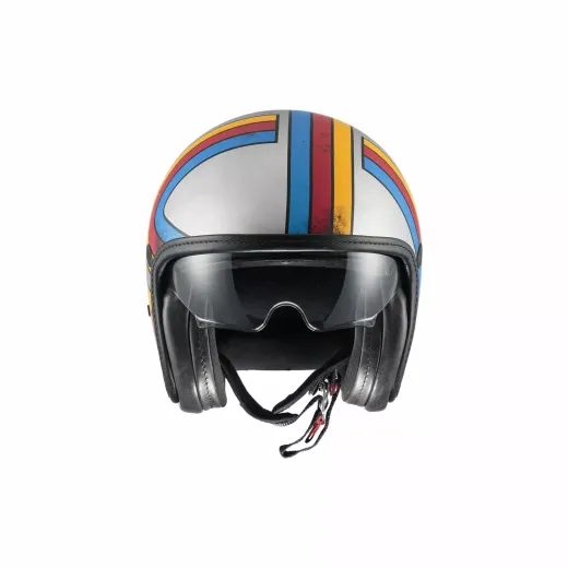 ĶIVERE VINTAGE PLATINUM EDITION HELMET (DAUDZKRĀSAINS)
