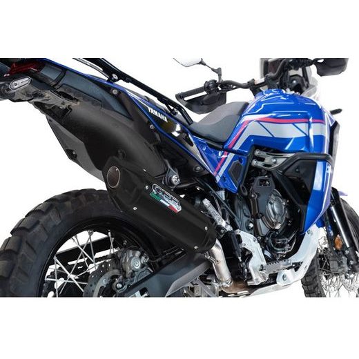 SLIP-ON EXHAUST GPR FURORE-X TITANIO NERO BRK24.T.101.FUXTITBL TITANIUM MATTE BLACK INCLUDING REMOVABLE DB KILLER AND LINK PIPE