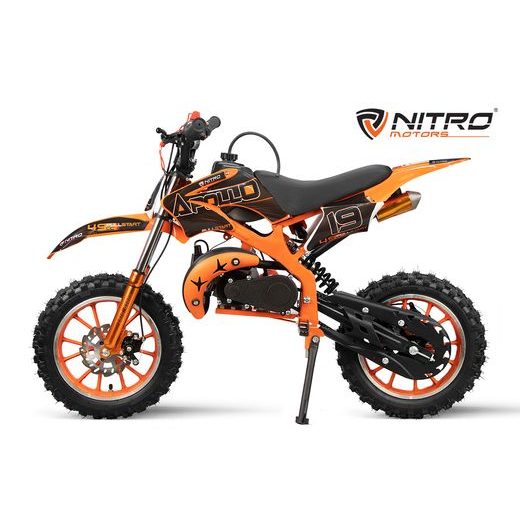 BĒRNU KROSA MOTOCIKLS NITRO MOTORS 49CC APOLLO FUN 10"