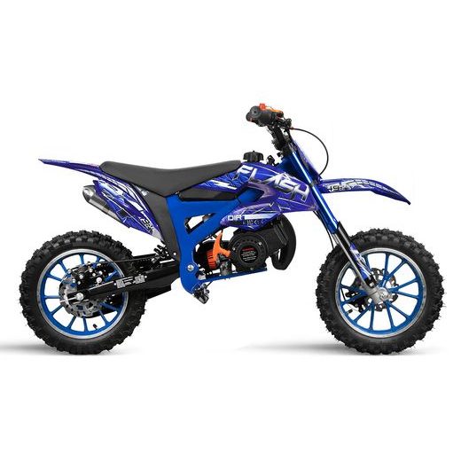 BĒRNU KROSA MOTOCIKLS NITRO MOTORS 49CC FLASH FUN 10"